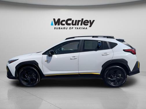 Crystal White Pearl 2024 Subaru Crosstrek Sport
