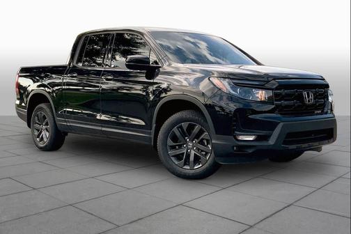 Crystal Black Pearl 2024 Honda Ridgeline Sport