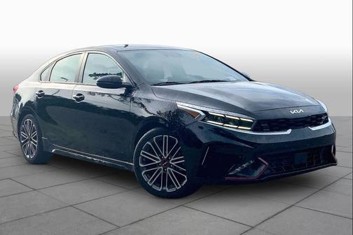 Aurora Black 2024 Kia Forte GT