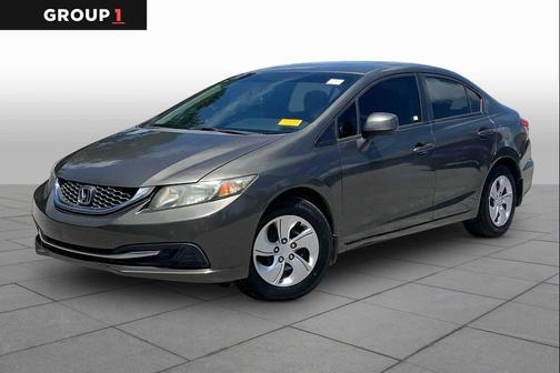 BROWN 2013 Honda Civic LX