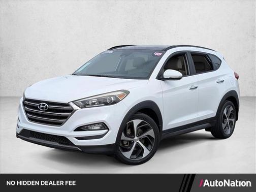 Dazzling White 2016 Hyundai TUCSON Limited