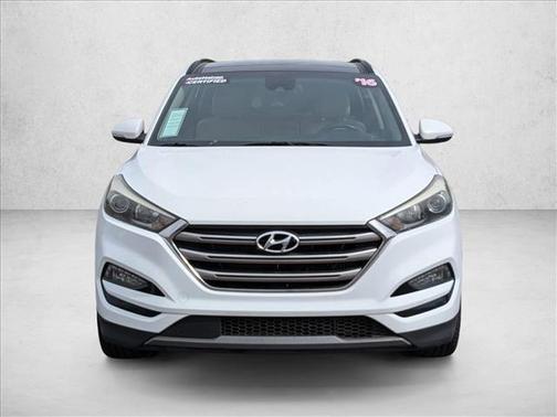 Dazzling White 2016 Hyundai TUCSON Limited