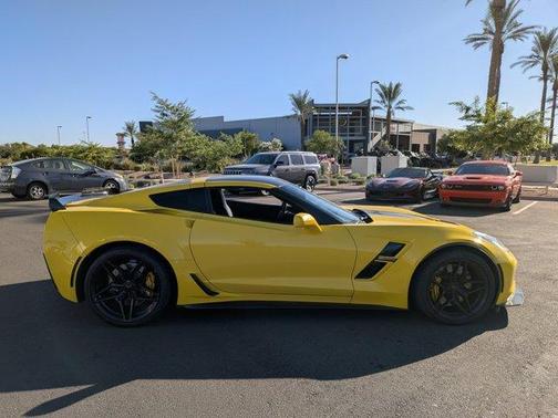 Corvette Racing Yellow Tintcoat 2017 Chevrolet Corvette Grand Sport