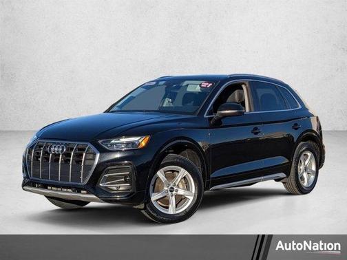 Brilliant Black 2021 Audi Q5 45 Premium