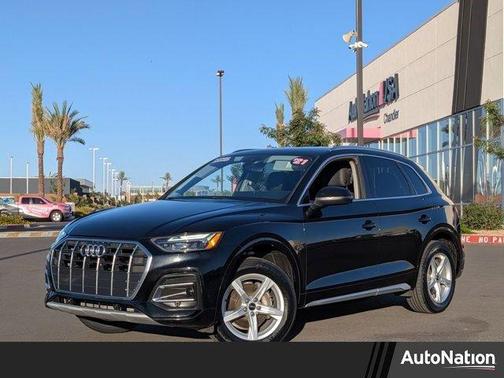 Brilliant Black 2021 Audi Q5 45 Premium