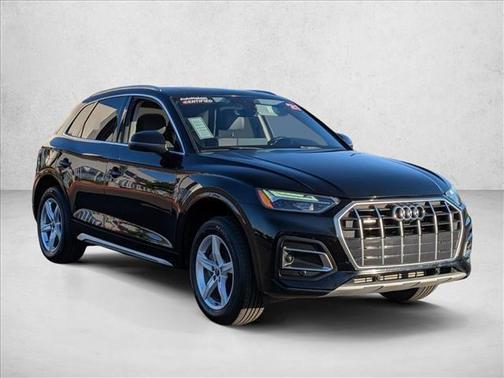 Brilliant Black 2021 Audi Q5 45 Premium