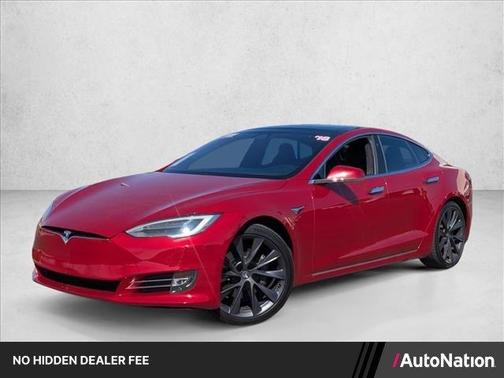 Red Multi 2018 Tesla Model S 75D
