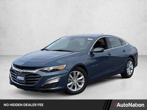 Lakeshore Blue Metallic 2024 Chevrolet Malibu LT