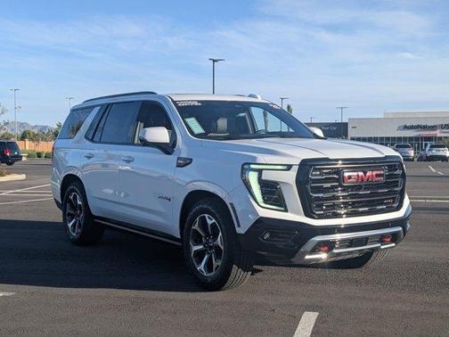 Summit White 2025 GMC Yukon AT4 Ultimate