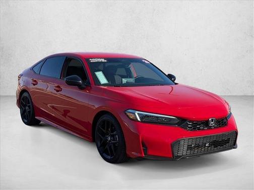Rallye Red 2025 Honda Civic Sport