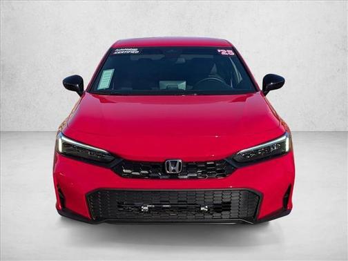 Rallye Red 2025 Honda Civic Sport