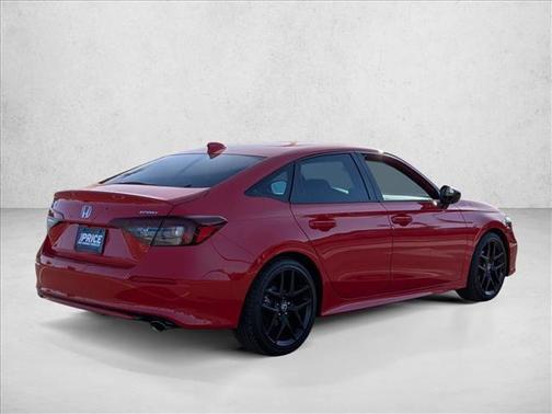 Rallye Red 2025 Honda Civic Sport