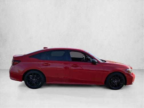 Rallye Red 2025 Honda Civic Sport