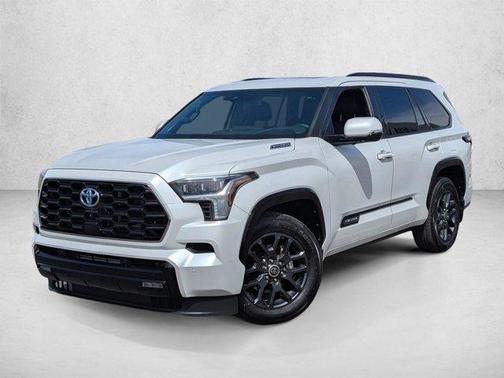 Wind Chill Pearl 2023 Toyota Sequoia Platinum