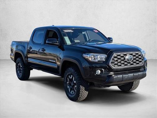 Midnight Black Metallic 2021 Toyota Tacoma TRD Off Road