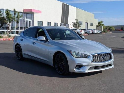 Liquid Platinum 2019 INFINITI Q50 3.0t LUXE