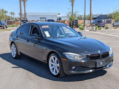 Black 2015 BMW 320 i