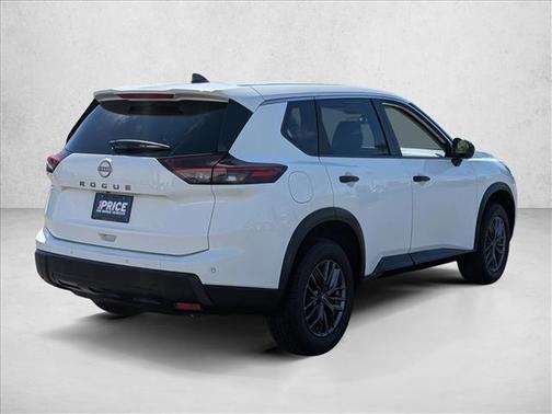 Glacier White 2024 Nissan Rogue S