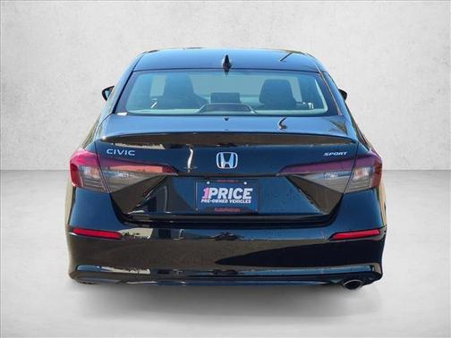 Black 2025 Honda Civic Sport