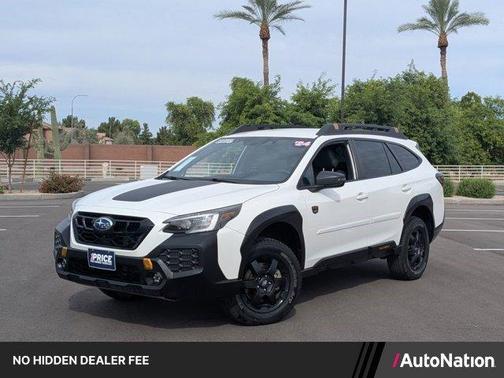 Crystal White Pearl 2024 Subaru Outback Wilderness