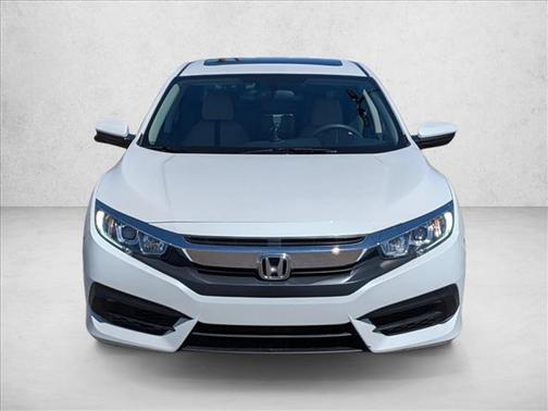 White Orchid Pearl 2017 Honda Civic EX