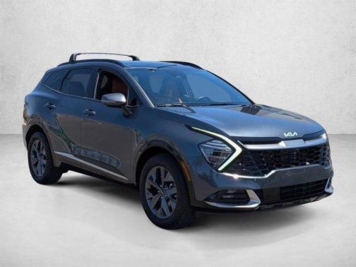 Gravity Gray 2024 Kia Sportage Hybrid SX-Prestige