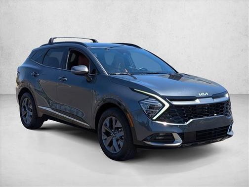 Gravity Gray 2024 Kia Sportage Hybrid SX-Prestige