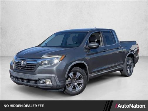 Gray 2017 Honda Ridgeline RTL
