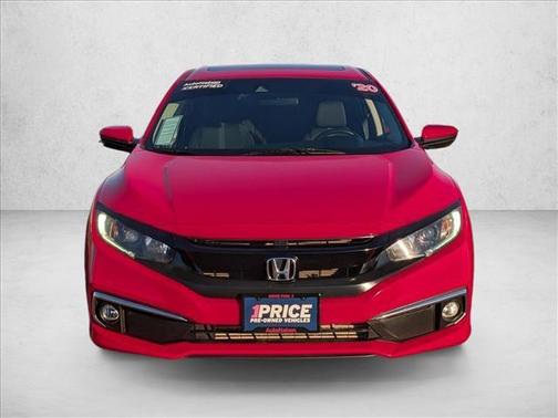Red 2020 Honda Civic EX
