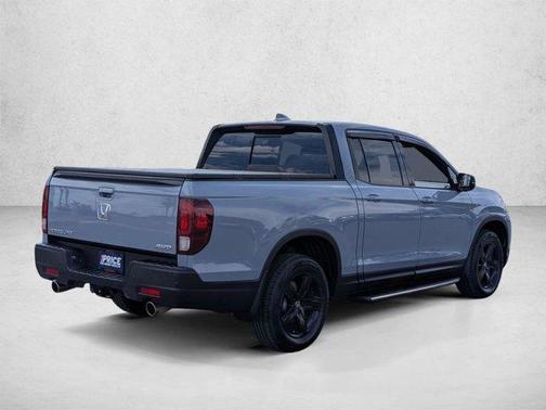 Silver Gray 2023 Honda Ridgeline Black Edition