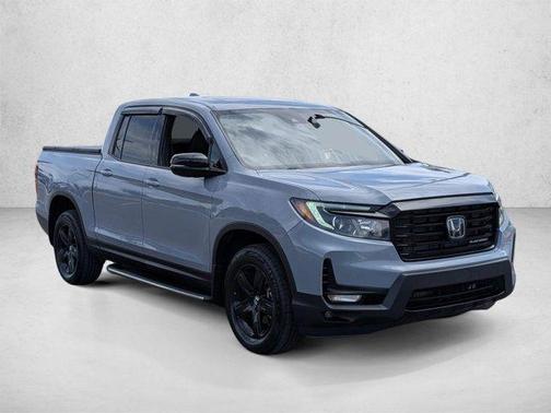 Silver Gray 2023 Honda Ridgeline Black Edition