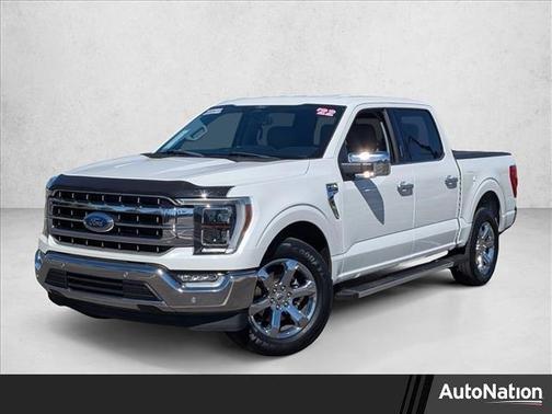 Star White 2022 Ford F-150 Lariat