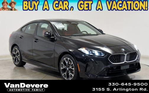 Black Sapphire Metallic 2025 BMW 228 Gran Coupe 228 xDrive Gran Coupe
