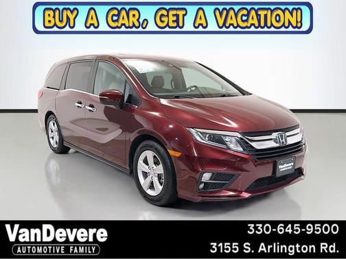 Maroon 2018 Honda Odyssey EX-L