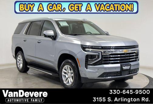Sterling Gray Metallic 2025 Chevrolet Tahoe LT