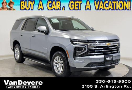 Sterling Gray Metallic 2025 Chevrolet Tahoe LT