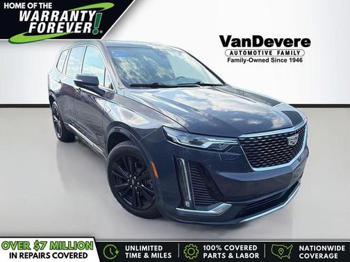 Midnight Sky Metallic 2024 Cadillac XT6 Premium Luxury AWD