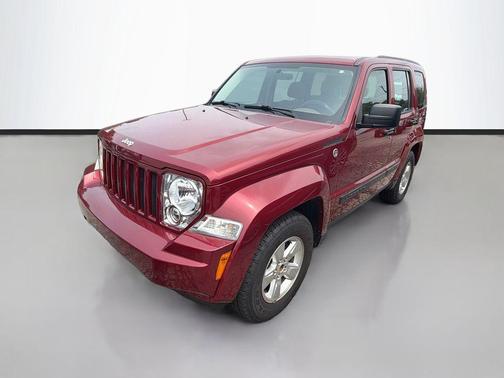 Deep Cherry Red Crystal Pearlcoat 2011 Jeep Liberty Sport