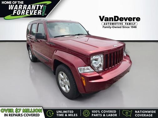 Deep Cherry Red Crystal Pearlcoat 2011 Jeep Liberty Sport