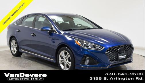 Lakeside Blue 2018 Hyundai SONATA Sport