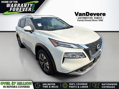 Pearl White Tricoat 2023 Nissan Rogue SV