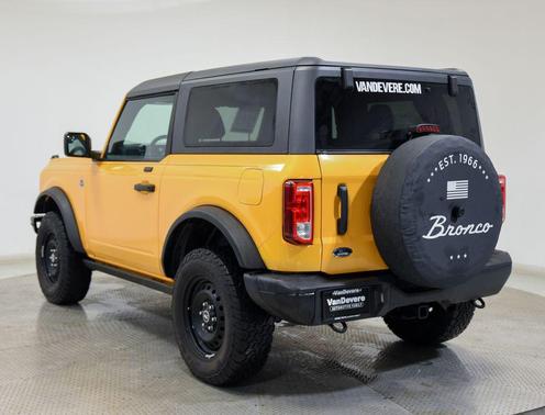 Orange Metallic 2021 Ford Bronco Black Diamond