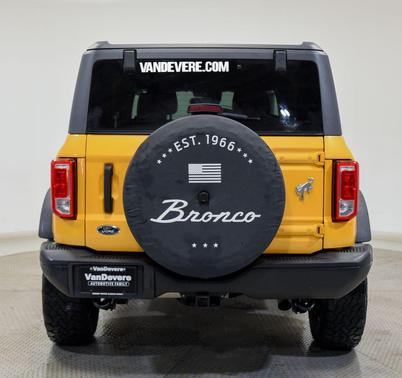 Orange Metallic 2021 Ford Bronco Black Diamond