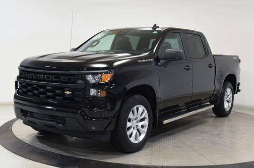 Black 2023 Chevrolet Silverado 1500 Custom