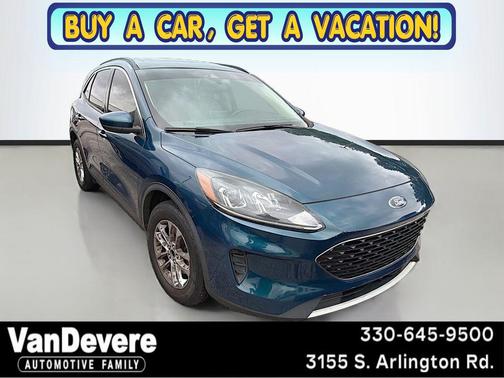 Green Metallic 2020 Ford Escape SE