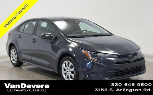 Black 2025 Toyota Corolla LE