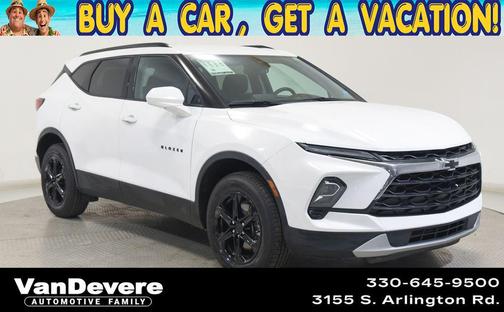 Summit White 2024 Chevrolet Blazer 2LT