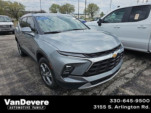 Sterling Gray Metallic 2024 Chevrolet Blazer 2LT