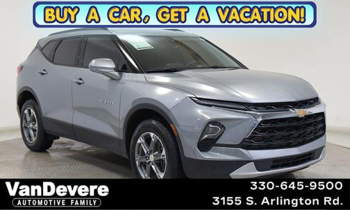 Sterling Gray Metallic 2024 Chevrolet Blazer 2LT