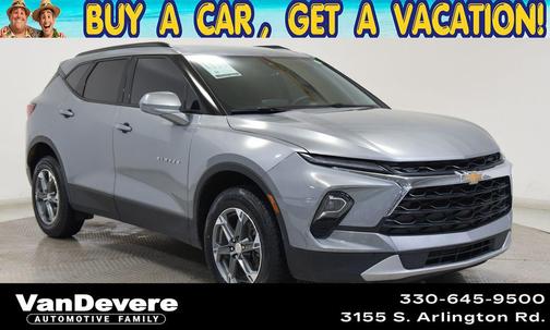 Sterling Gray Metallic 2024 Chevrolet Blazer 2LT